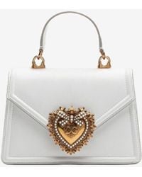 Dolce & Gabbana - Small Leather Devotion Handbag - Lyst