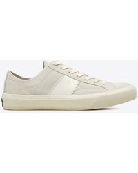 Tom Ford - Cambridge Suede Low-Top Sneakers - Lyst