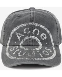 Acne Studios - Washed-Out Denim Baseball Cap - Lyst