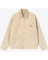 Carhartt - Og Detroit Zip-Up Denim Jacket - Lyst
