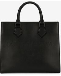 Dolce & Gabbana - Logo Shopper Bag - Lyst