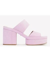 Chloé - Odina 100 Suede Mules - Lyst