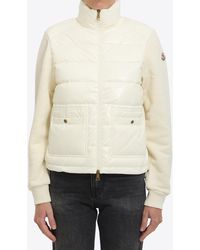 Moncler - Logo Patch Zip-Up Jacket - Lyst