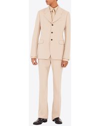 Ferragamo - Single-Breasted Wool Suit - Lyst