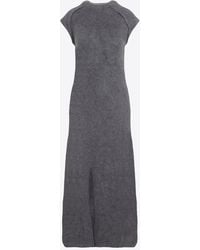 Jil Sander - Knit Long Dress - Lyst