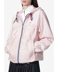Prada - Alabaster Zip-Up Jacket - Lyst