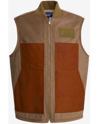 Junya Watanabe - Wool-Blend Zip-Up Vest - Lyst