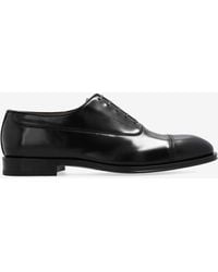Ferragamo - Fermin Leather Oxford Shoes - Lyst