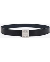 Givenchy - 4G Logo Buckle Reversible Leather Belt - Lyst