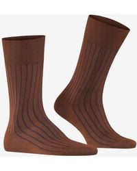 FALKE - Shadow Ribbed Logo Socks - Lyst