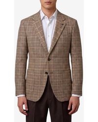 Lardini - Prince Of Wales Single-Breasted Jacket - Lyst