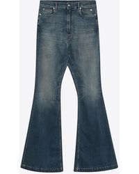 Rick Owens - Bolan Washed Boot-Cut Jeans - Lyst