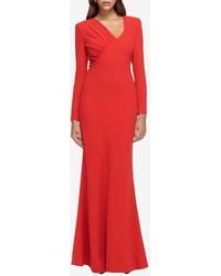 Roland Mouret - Long-Sleeved Cady Gown - Lyst
