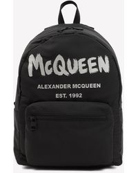 Alexander McQueen - Graffiti Back Pack - Lyst