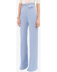 Chloé - High-Rise Flared Denim Pants - Lyst