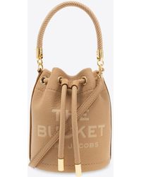 Marc Jacobs - The Mini Logo Bucket Bag - Lyst