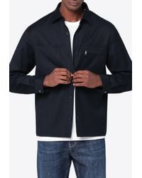 ZEGNA - Wool Buttoned Shirt-Jacket - Lyst