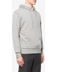 Thom Browne - Classic Loopback Hooded Sweatshirt - Lyst