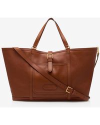 Tom Ford - East West Leather Tote Bag - Lyst