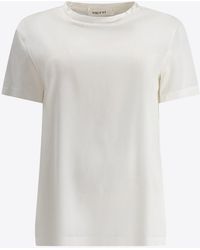 F.it - Crewneck Short-Sleeved T-Shirt - Lyst