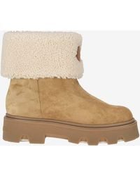 Moncler - Aurea Mid Ankle Boots - Lyst