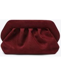 THEMOIRÈ - Medium Bios Faux Suede Clutch - Lyst