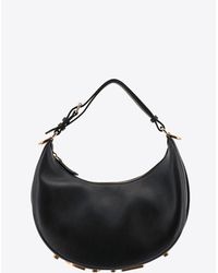 Fendi - Small Graphy Leather Hobo Bag - Lyst