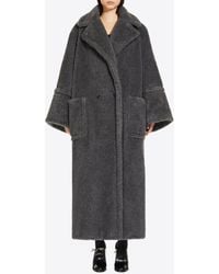 Max Mara - Kadiak Double-Breasted Teddy Coat - Lyst