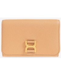 Chloé - Marcie Grained Leather Wallet - Lyst