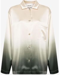 Nanushka - Jelmer Gradient Satin Shirt - Lyst