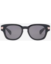 Gucci - Engraved Logo Square-Shaped Sunglasses - Lyst