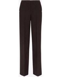 Fendi - Ff Classic Wool Pants - Lyst