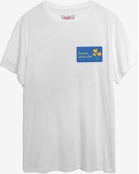 Pasadena Leisure Club - Poppy Logo Print Crewneck T-Shirt - Lyst