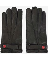 Kiton - Deer Leather Gloves - Lyst