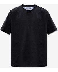 Bottega Veneta - Double Layer Striped Crewneck T-Shirt - Lyst