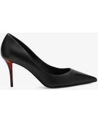 Christian Louboutin - Miss Z 80 Leather Pumps - Lyst