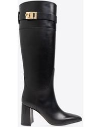 Ferragamo - Heeled Boots Rol - Lyst