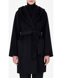Max Mara - Rialto Camel Wool Belted Coat - Lyst