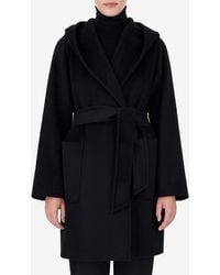 Max Mara - Rialto Camel Wool Belted Coat - Lyst