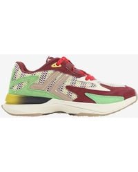 Lanvin - Jla Mesh-Panel Sneakers - Lyst