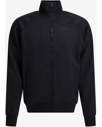 McQueen - Logo Embroidered Track Jacket - Lyst