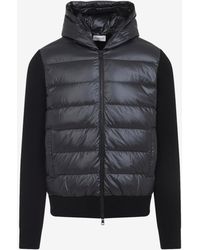 Moncler - Paneled Zip-Up Jacket - Lyst