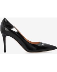 Gianvito Rossi - Gianvito 85 Nappa Leather Pumps - Lyst