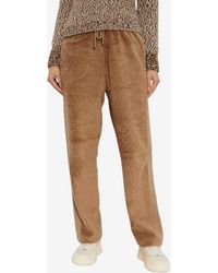 Moncler - Drawstring Fleece Track Pants - Lyst