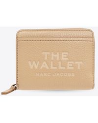 Marc Jacobs - The Mini Grained Leather Compact Wallet - Lyst