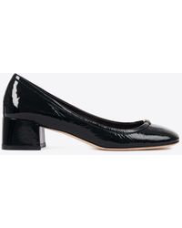 Chloé - Marcie 45 Patent Leather Pumps - Lyst
