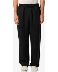 Ami Paris - Elastic Waist Linen-Blend Pants - Lyst