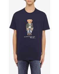 Polo Ralph Lauren - Polo Bear Print Crewneck T-Shirt - Lyst