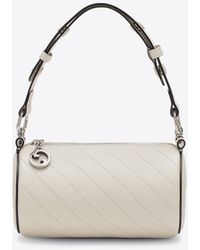 Gucci - Mini Blondie Cylindrical Leather Shoulder Bag - Lyst