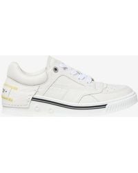 Fendi - Fender Perforated Leather Sneakers - Lyst